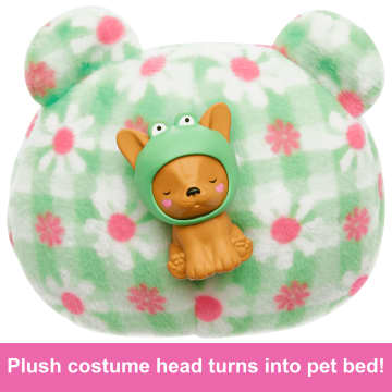Barbie Cutie Reveal Costume-Themed Series Chelsea Small Doll & Accessories, Puppy As Frog - Image 5 of 6