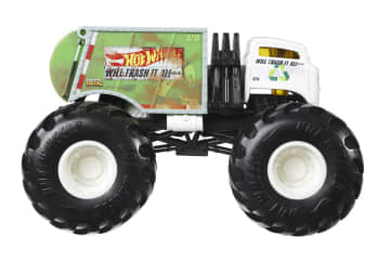 Hot Wheels Monster Trucks Veículo de Brinquedo 1:24 Will Trash It All - Image 4 of 6