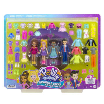 Polly Pocket Acessórios para Boneca Super Coleção Fashion Baía Mágica - Imagen 1 de 6
