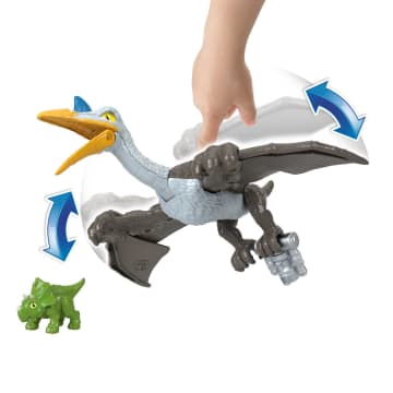 Imaginext Jurassic World Dinossauro de Brinquedo Quetzalcoatlus Voador - Imagen 3 de 6