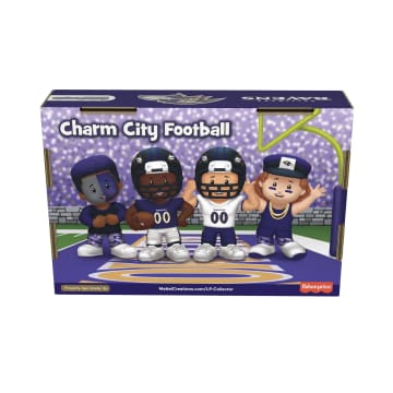 Little People Collector Baltimore Ravens Special Edition Set For Adults & NFL Fans, 4 Figures - Image 6 of 6