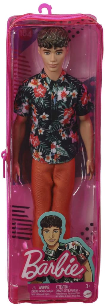 Barbie Fashionista Muneco Ken Camisa Flores