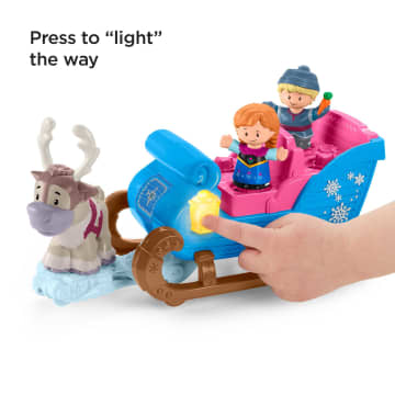 Fisher-Price Disney Frozen Kristoff's Sleigh By Little People - Image 4 of 6
