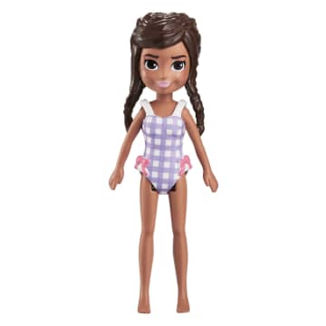 Polly Pocket Conjunto de Brinquedo Pacote de Modas Praia Shimmer - Imagen 2 de 6