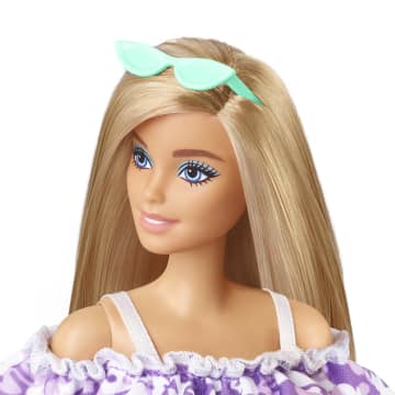 Barbie Fashion & Beauty Boneca Malibu Aniversário 50 Anos Vestido Flores - Image 3 of 6