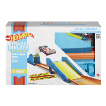 Hot Wheels Track Builder Pista de Brinquedo Pacote de saltos longos - Image 6 of 6