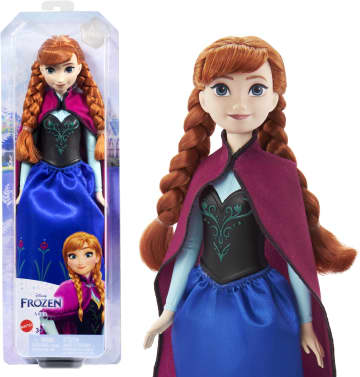 Disney-La Reine des Neiges-Anna-Poupée Avec Habillage et Accessoires - Imagen 1 de 6