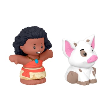 Fisher-Price Little People Princesses Disney Moana et Pua, 2 Fig. - Imagen 3 de 6