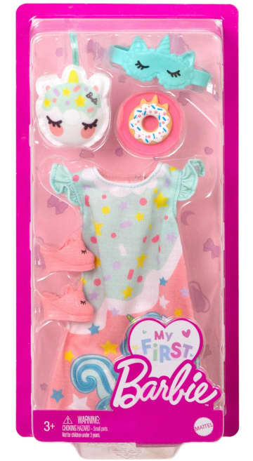 Barbie Clothes, My First Barbie Fashion Pack, Bedtime Pajamas - Image 2 of 2