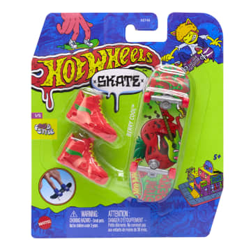 Hot Wheels Skate Veículo de Brinquedo Skateboard BERRY COOL™ com Tênis - Image 5 of 5