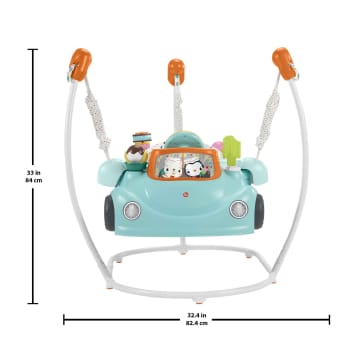 Fisher Price 2 In 1 Sweet Ride Jumperoo Baby Activity Center For Infants And Toddlers