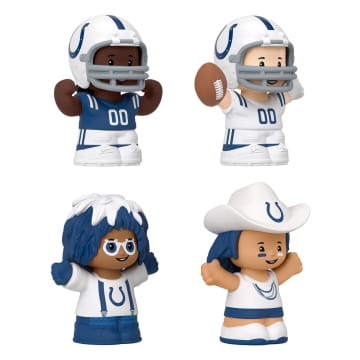 Little People Collector Indianapolis Colts Special Edition Set For Adults & NFL Fans, 4 Figures - Image 4 of 6