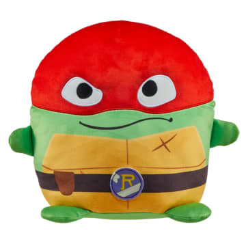 Teenage Mutant Ninja Turtles: Mutant Mayhem Plush Toys Cuutopia, 10 Inch TMNT Rounded Pillows, Key Movie Characters - Image 1 of 5