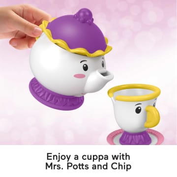 Disney Princess Time For Tea With Belle Playset By Little People - Image 4 of 6