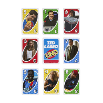 UNO Ted Lasso Card Game, Collectibles Inspired By the Series - Imagem 5 de 6