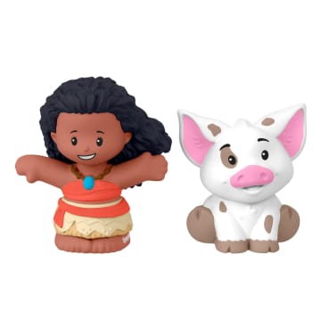 Fisher-Price Little People Princesses Disney Moana et Pua, 2 Fig. - Imagen 1 de 6