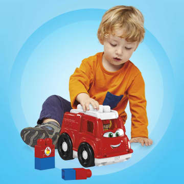 Mega Bloks  Coffret  Freddy Le Camion de Pompiers +4 Gros Blocs - Image 2 of 5
