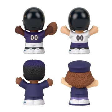 Little People Collector Baltimore Ravens Special Edition Set For Adults & NFL Fans, 4 Figures - Image 5 of 6
