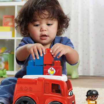 Mega Bloks Juguete de Construcción Pequeño Vehículo de Bomberos - Image 2 of 6