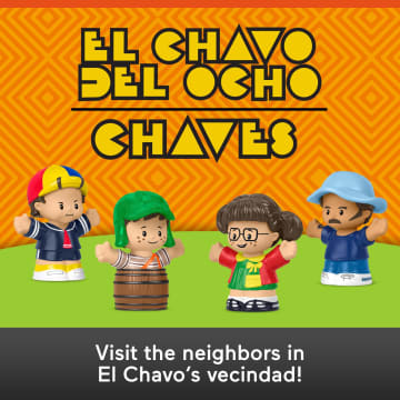 Little People Collector El Chavo Special Edition Set For Adults & Fans, 4 Figures - Imagen 2 de 6
