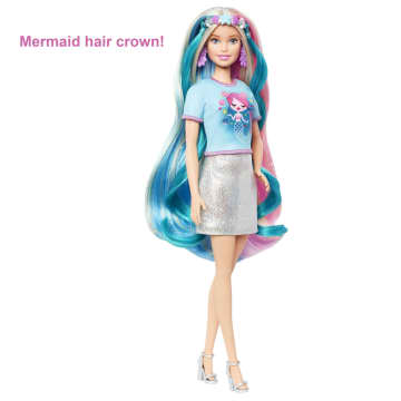 Barbie Fantasy Hair Doll - Image 3 of 6