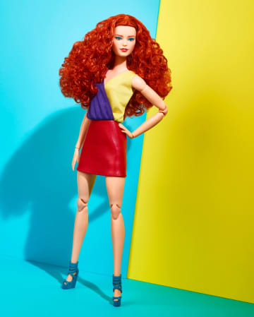 Red hair barbie clearance