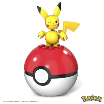 MEGA Pokémon Juguete de Construcción Pokébola Pikachu 25 Aniversario - Image 5 of 5