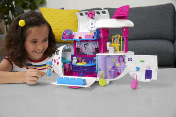 Polly Pocket Conjunto de Brinquedo Mega Jato de Viagem - Imagem 2 de 5