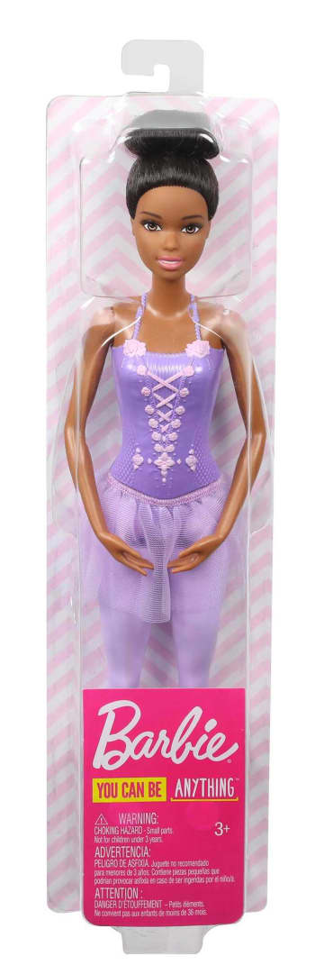 Barbie Profissões Boneca Bailarina Vestido Roxo - Imagen 6 de 6