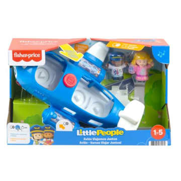 Little People Brinquedo para Bebês Avião Viajemos Juntos - Imagem 5 de 5