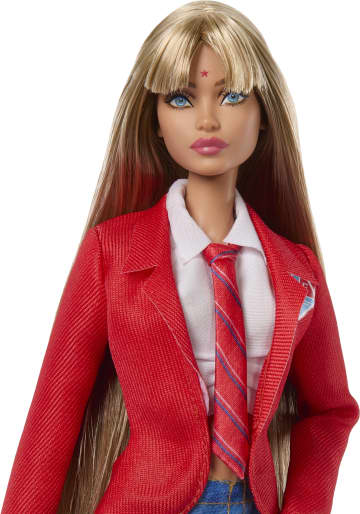 Barbie Mia Doll Inspired By Rebelde & RBD Wearing Removable School Uniform With Boots & Necktie - Image 2 of 4