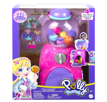 Polly Pocket Set de Juego Compacto de Máquina de Dulces de Osito - Image 6 of 7