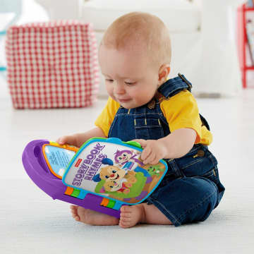 Fisher-Price Aprender e Brincar Brinquedo para Bebês Livro de Rimas - Imagen 2 de 7