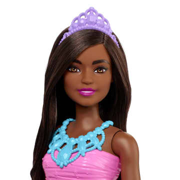 Barbie Fantasía Muñeca Doncella Vestido Rosa y Lila - Image 4 of 5