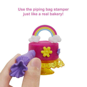 Barbie Doll Bakery Playset With Pink-Haired Petite Doll, Baking Station, 20+ Pieces - Image 4 of 6