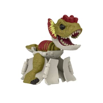 Jurassic World Dinossauro de Brinquedo Dilophosaurus Eclosão Oculta - Image 1 of 6