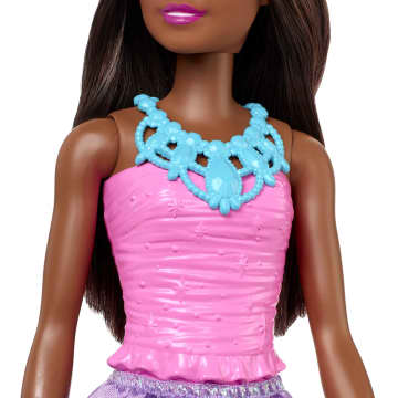 Barbie Fantasía Muñeca Doncella Vestido Rosa y Lila - Image 5 of 5
