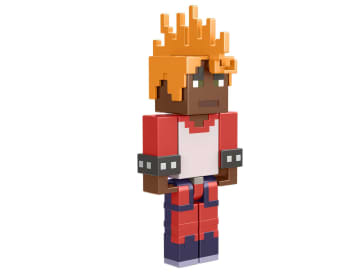 Minecraft Creator Series Figura de Acción Skin con cabello naranja 3.25