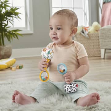 Fisher-Price  Mes Premières Maracas, ens. de 2, Contraste Élevé - Imagen 3 de 6