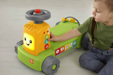 Fisher-Price Rires et Éveil Tracteur de La Ferme Au Marché 4-en-1 - Imagem 3 de 6