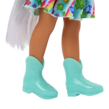 Unicorn-Inspired Chelsea Barbie Doll With Green Hair, Unicorn Toys - Imagem 5 de 6