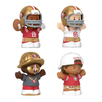 Little People Collector San Francisco 49Ers Special Edition Set For Adults & NFL Fans, 4 Figures - Image 4 of 6