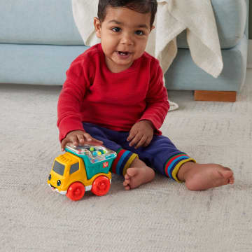 Fisher-Price  Camion-Benne Roulis-Boulis, Jouet à Pousser Avec Perles - Imagem 4 de 6