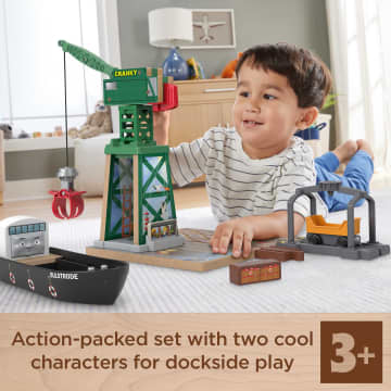 Fisher-Price Thomas & Friends Wooden Railway Brendam Docks - Image 2 of 6