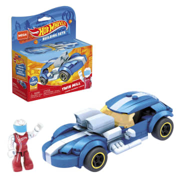MEGA Hot Wheels Juguete de Construcción Carro Twinmill - Image 1 of 6