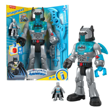 Imaginext DC Super Friends Figura de Ação Insiders Batman Cinza - Image 1 of 6