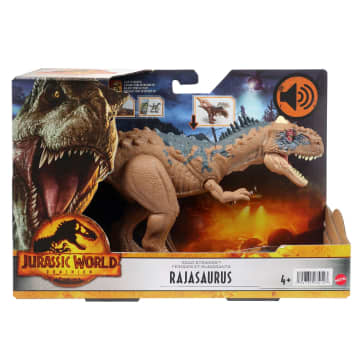 Jurassic World Dinosaurio de Juguete Rajasaurus Ruge y Ataca - Image 6 of 6
