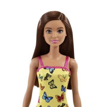 Barbie Fashion & Beauty Boneca Vestido Amarelo com Borboletas - Image 3 of 6