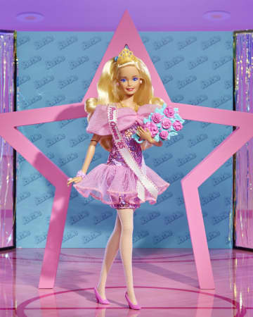 Barbie Doll Blonde 80s Prom Rewind Series MATTEL