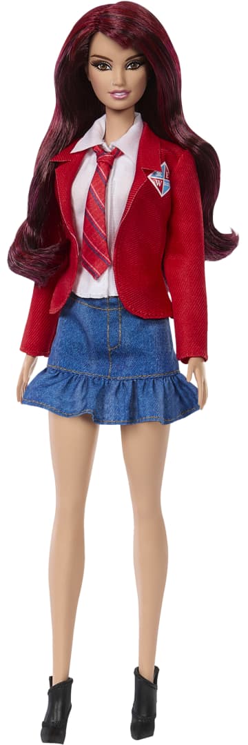 Barbie Roberta Doll Inspired By Rebelde & RBD Wearing Removable School Uniform With Boots & Necktie - Image 5 of 5